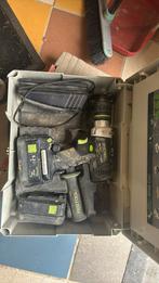 Festool accuboor pbc18, Doe-het-zelf en Verbouw, Gereedschap | Boormachines, Ophalen, Gebruikt, Boor- en Schroefmachine