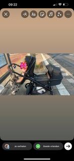 Qute tweelingwagen, Kinderen en Baby's, Ophalen of Verzenden, Zo goed als nieuw, Kinderwagen of Buggy