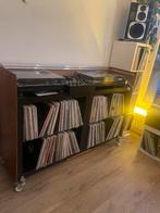 DJ booth met houten frame afsluitbaar, Overige merken, Zo goed als nieuw, Ophalen