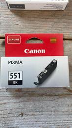 Canon 6508B001 Pixma 551 BK 2 stuks, Ophalen of Verzenden, Nieuw, Canon