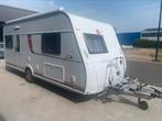 Burstner Premio 460, Topstaat, Mover, CAS.luifel, Fietsenrek, Caravans en Kamperen, Caravans, Frans bed, Bedrijf, Bürstner, Schokbreker