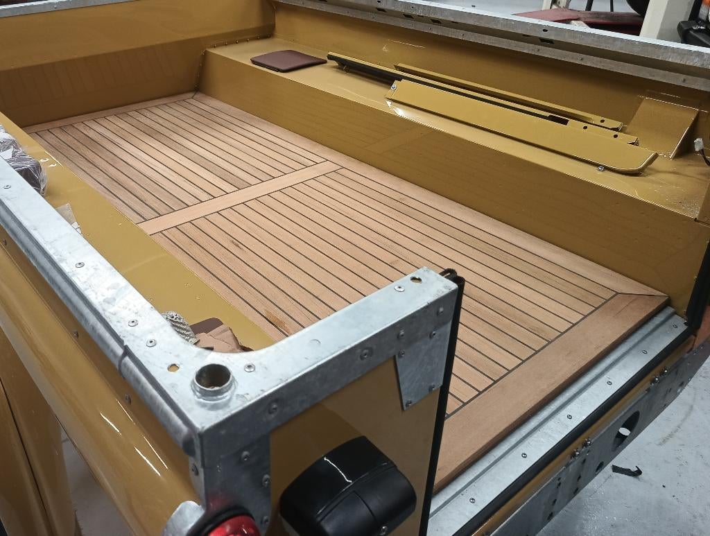 Landrover Defender / Series Teak vloer bagageruimte, Auto-onderdelen, Interieur en Bekleding, Overige automerken, Land Rover, Nieuw