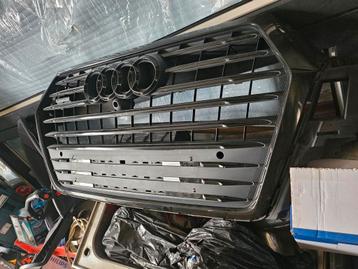 Originele Audi Q7 4M 2016 Grill, ontchroomd zwarte audi logo beschikbaar voor biedingen
