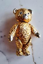 Broche Beer met Beweegbare Pootjes, Overige materialen, Minder dan 4 cm, Nieuw, Ophalen of Verzenden