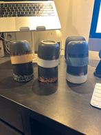 6 Wabi-Sabi Kopjes HK-Living Stijl, Huis en Inrichting, Keuken | Servies, Ophalen, Keramiek, Zo goed als nieuw, Overige stijlen