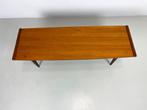 Vintage salontafel jaren 60 teak, 100 tot 150 cm, Verzenden, Teakhout, 50 tot 100 cm