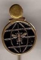 Speldje BIJ WERELDBOL BONDSSPAARBANK WERELD SPAARDAG (A5), Verzenden, Zo goed als nieuw, Overige onderwerpen