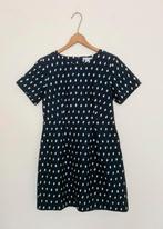 H&M Donkerblauwe Jurk met Stippen Print Maat S M Maat 36 38, Maat 38/40 (M), H&M, Zo goed als nieuw, Boven de knie