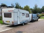 caravan Beyerland Qaurtz 480 LT, Caravans en Kamperen, Caravans, Rondzit, Dwars-stapelbed, Particulier, 4 tot 5 meter