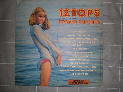 12 Tops Today's Top Hits. 1973. Stereo Gold Award - MER 108, Cd's en Dvd's, Vinyl | Verzamelalbums, Gebruikt, Rock en Metal, Ophalen