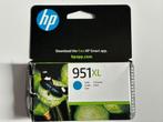 HP 951 XL Blauw Oct 2026, Computers en Software, Printerbenodigdheden, Ophalen of Verzenden, Zo goed als nieuw, Cartridge, Hp