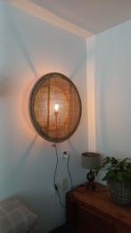 Bosrand - Wandlamp van bamboe, Huis en Inrichting, Lampen | Wandlampen, Ophalen, Zo goed als nieuw, Overige materialen, Boho