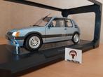 Peugeot 205 GTI 1.6 1988 in Topaze Blue van Norev 1:18, Overige merken, Auto, Ophalen of Verzenden, Norev