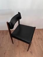 4x eetkamerstoel,midcentury,Deens design Aksel Bender Madsen, Ophalen, Midcentury Deens design, Gebruikt, Zwart