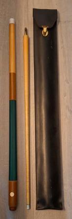 Biljartkeu met tas, Sport en Fitness, Biljarten en Poolen, Ophalen of Verzenden, Zo goed als nieuw, Keu of Ballen