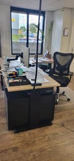 Hoekbureau + 2 Ladekasten & Bureaustoel, Ophalen, Gebruikt