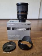 Tamron Canon ef SP 24-70mm F/2.8 Di VC USD Lens, Audio, Tv en Foto, Fotografie | Lenzen en Objectieven, Ophalen of Verzenden, Gebruikt