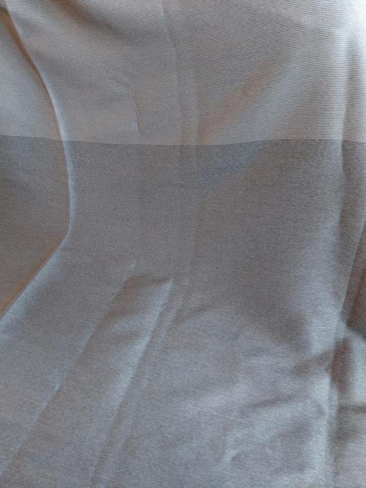 Gordijnen 3m lang Ikea Marjun mid.grijs onderaan donkergrijs, Huis en Inrichting, Stoffering | Gordijnen en Lamellen, 200 cm of meer