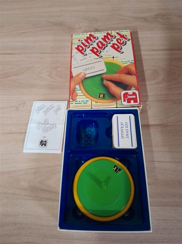 Pim pam pet - s1427, Hobby en Vrije tijd, Gezelschapsspellen | Bordspellen, Zo goed als nieuw, Ophalen of Verzenden