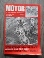 Blad "motor"nr48,1976. Geschiedenis 50cc wegraces etc etc, Verzamelen, Automerken, Motoren en Formule 1, Gebruikt, Ophalen of Verzenden