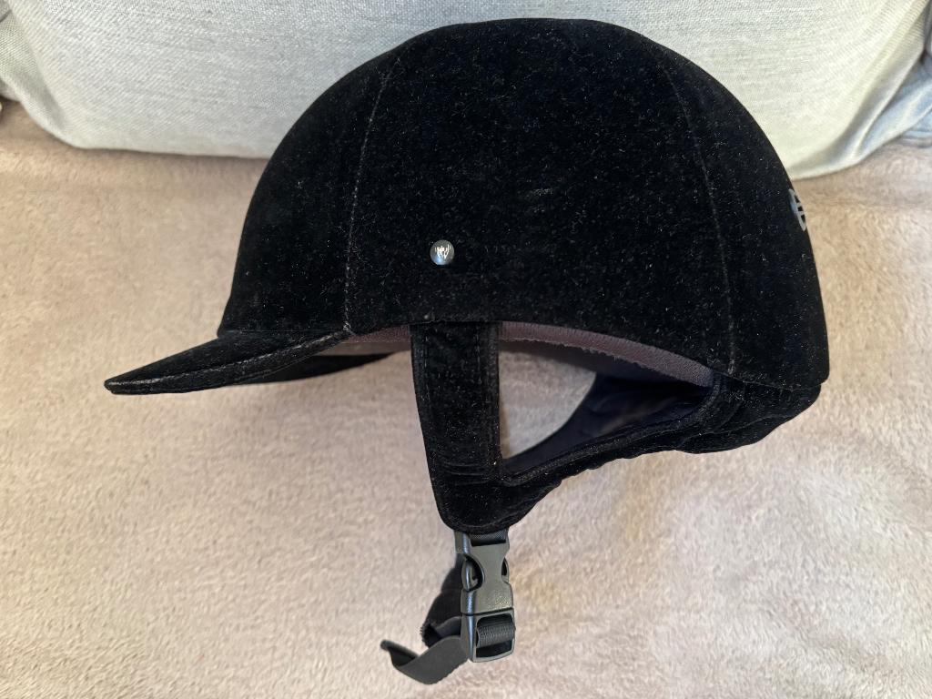 Paardrijhelm + chaps + handschoenen, Ophalen of Verzenden, Zo goed als nieuw, Overige soorten, Overige typen