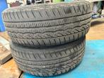 4 winterbanden Volkswagen polo, Ophalen, Gebruikt, 15 inch, Banden en Velgen