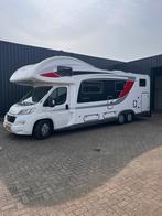 6 persoons Camper Burstner Argos 747 grote camper xxl garage, Automaat, Alkoof, Fiat, Vloeistofverwarming