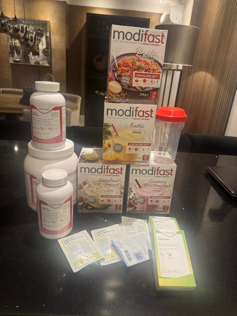 Modifast startpakket met vitamines en supplementen, Ophalen of Verzenden, Nieuw, Overige typen