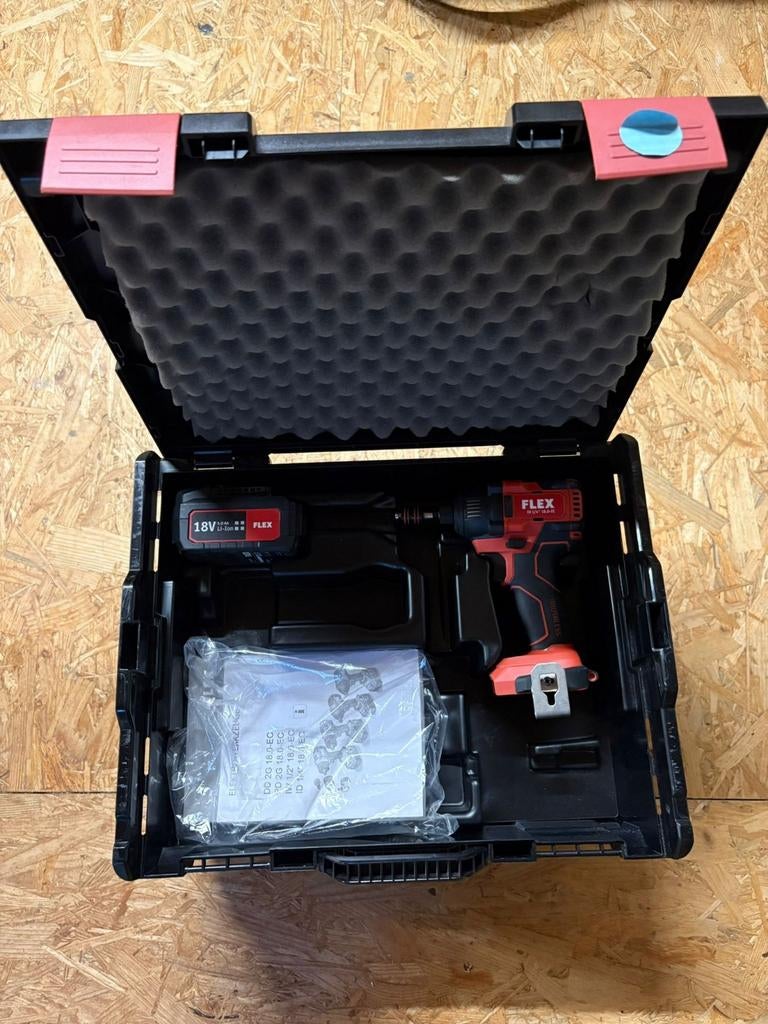 FLEX ID 1/4" 18.0-EC Accu Slagmoersleutel, 600 watt of meer, Variabele snelheid, Ophalen of Verzenden, Zo goed als nieuw