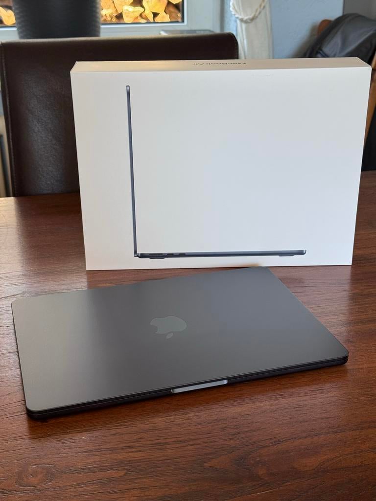 Macbook Air M2 | 8GB RAM | 256GB | Midnight | (2022), Computers en Software, Apple Macbooks, Zo goed als nieuw, MacBook Air, 13 inch