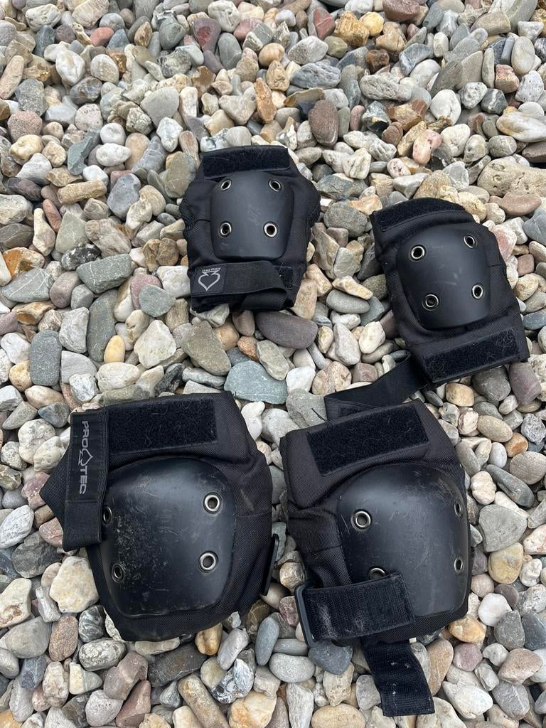 Protec knie en elleboogbeschermers, Ophalen of Verzenden, Zo goed als nieuw, Kinderen, Bescherming