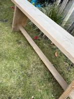 Houten bankje, Huis en Inrichting, Stoelen, Ophalen, Gebruikt, Overige kleuren, Eén