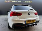 BMW 1-serie M140i High Executive Schuifdak h&K Leer Performa, Achterwielaandrijving, Gebruikt, 2998 cc, Geïmporteerd