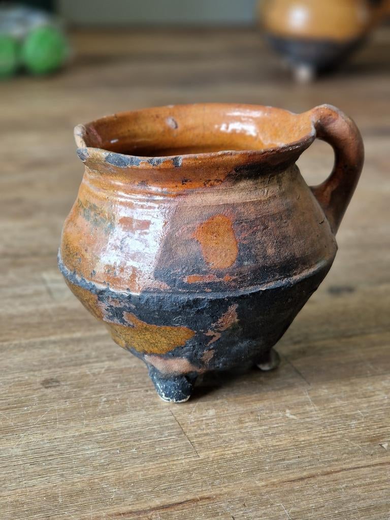 17e-eeuwse Graapje kookpot bodemvondst, Antiek en Kunst, Antiek | Keramiek en Aardewerk, Ophalen of Verzenden