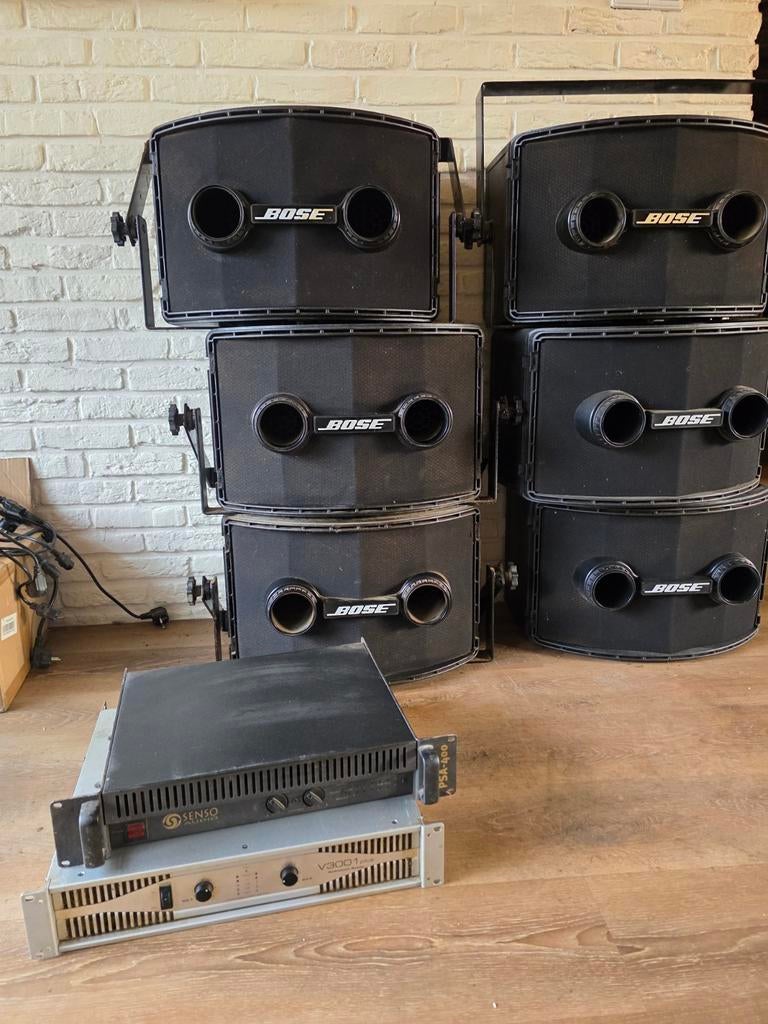 Bose 802 Serie II geluidsinstallatie en lampen, Audio, Tv en Foto, Luidsprekers, Ophalen, Gebruikt, Bose, 120 watt of meer