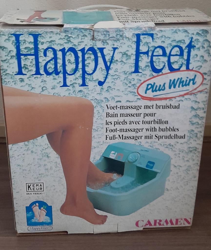 NIEUW IN DOOS VOETBAD BRUIS/MASSAGEFUNCTIE, Ophalen of Verzenden, Nieuw, Overige typen