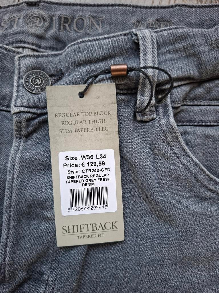 CAST IRON Shiftback jeans W36 L34, W36 - W38 (confectie 52/54), Nieuw, Ophalen of Verzenden, Cast Iron