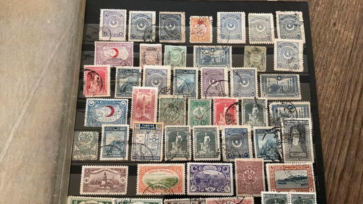 #51 Kleine verzameling Ottomaanse Rijk, Postzegels en Munten, Postzegels | Volle albums en Verzamelingen, Buitenland, Ophalen of Verzenden