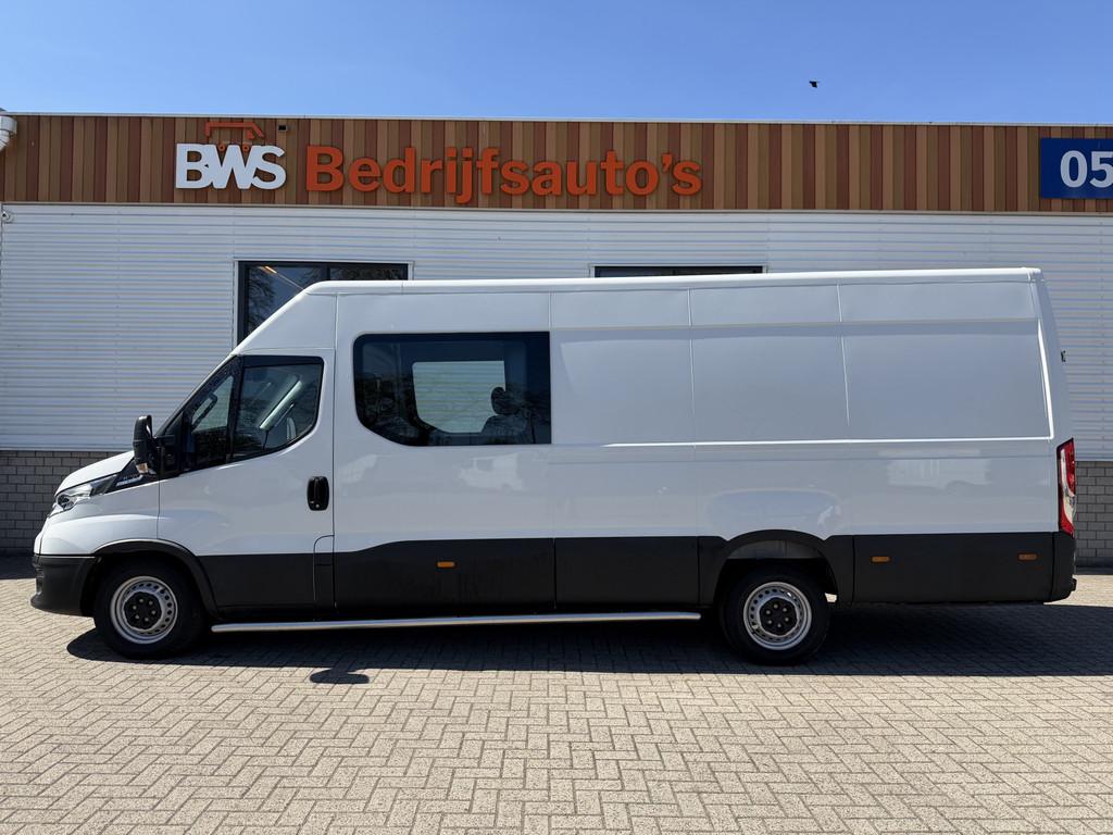 Iveco Daily 35S14V 2.3 automaat 410 L4H2 DC 6 persoons / vas, Automaat, Gebruikt, Wit, Bedrijf