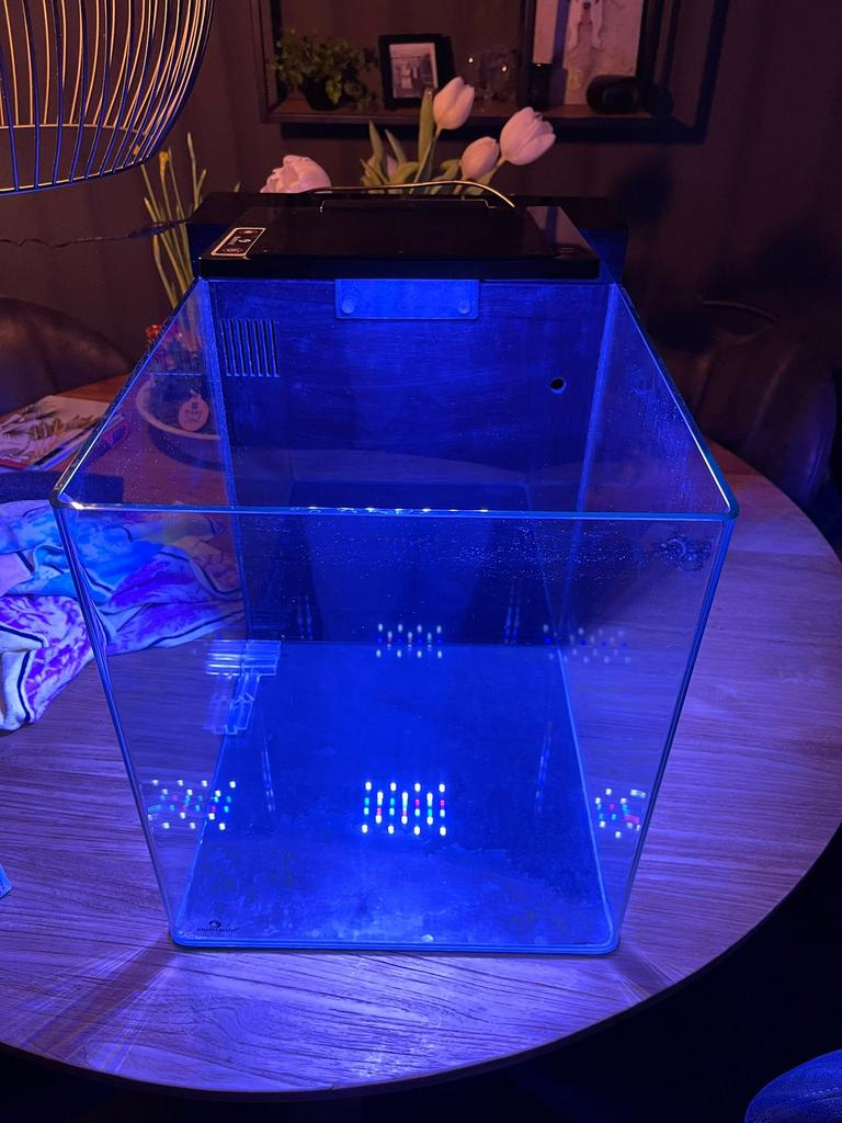 Blue Marine 60L Zeeaquarium, Ophalen, Zo goed als nieuw, Leeg aquarium