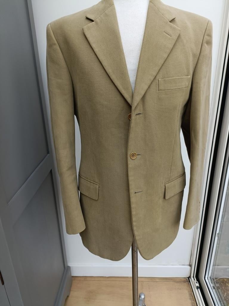 Franceschini colbert maat 50, Kleding | Heren, Kostuums en Colberts, Ophalen of Verzenden, Zo goed als nieuw, Maat 48/50 (M), Beige