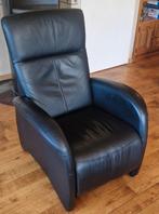 Leren Prominent relax stoel, Huis en Inrichting, Fauteuils, Ophalen, Minder dan 75 cm, Leer, Zo goed als nieuw