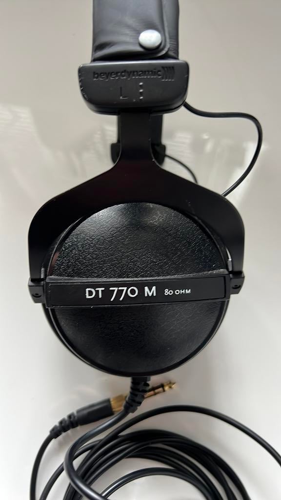 Beyerdynamic DT 770 PRO 80 Ohm Studio Hoofdtelefoon, Audio, Tv en Foto, Koptelefoons, Ophalen of Verzenden, Gebruikt, Overige merken
