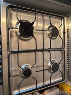 Wiggo Gasfornuis met Oven - Zwart, Witgoed en Apparatuur, Fornuizen, Gebruikt, Grill, Gas, 85 tot 90 cm