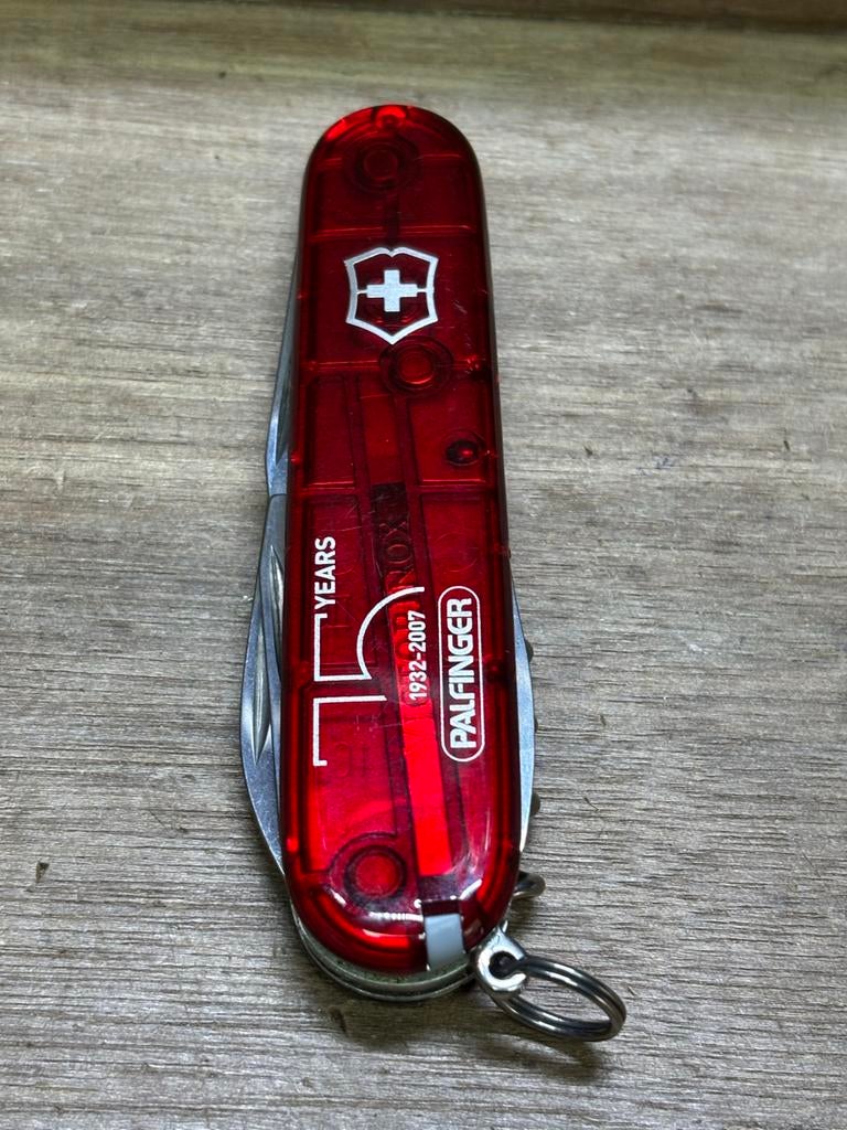 Victorinox zakmes (75 jaar Palfinger), Ophalen of Verzenden, Zo goed als nieuw