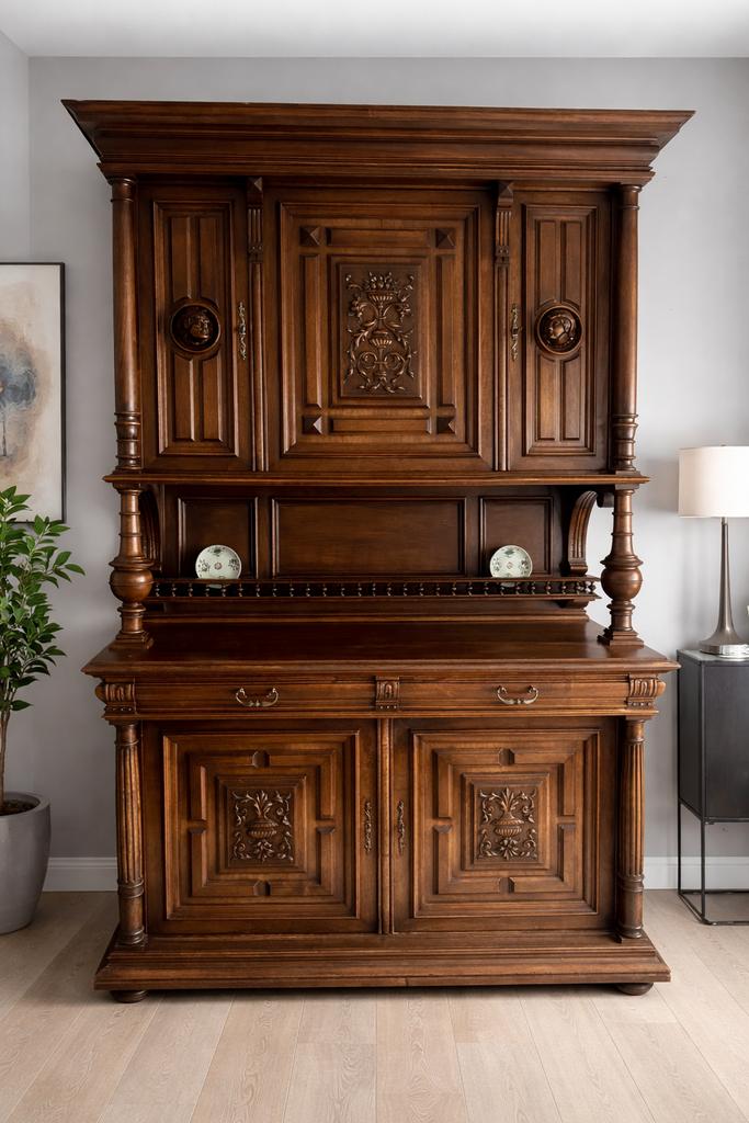 Prachtige Henri deux kast, Ophalen