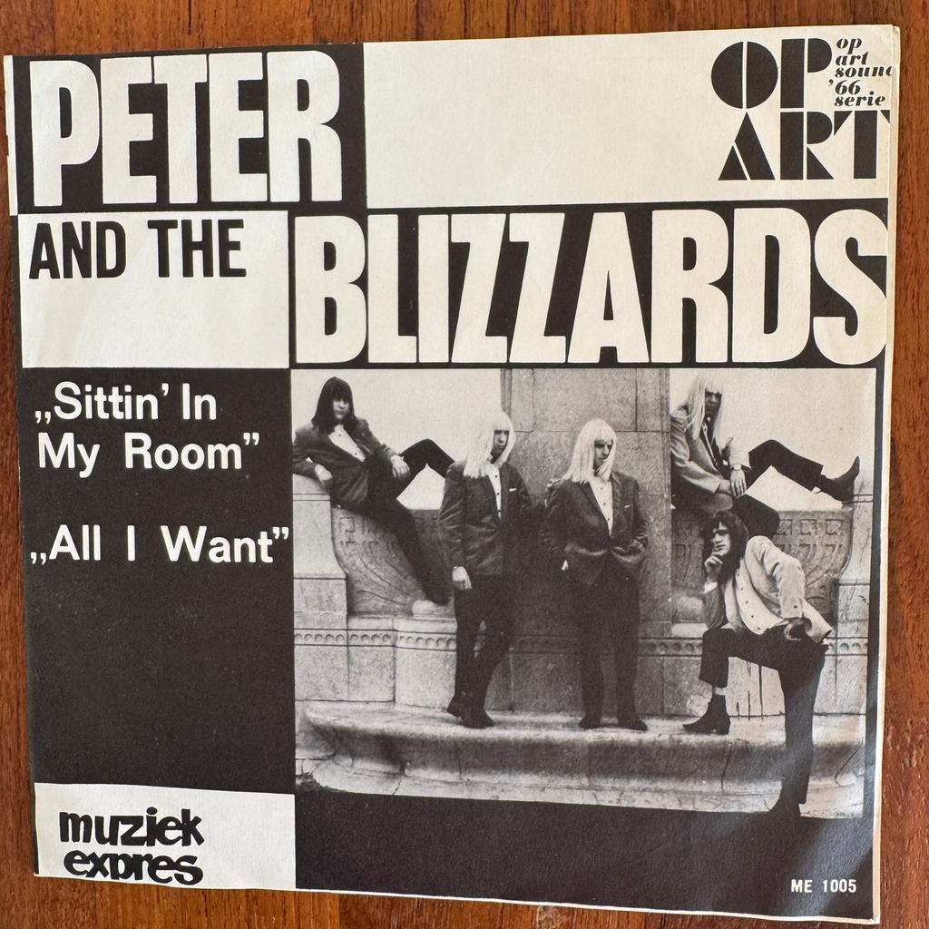 Peter and the Blizzards - Sittin’ in my room   Nederbeat, Gebruikt, Verzenden, 7 inch, Single