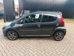Peugeot 107 1.0-12V XS Airco Elek pakket NL Auto NAP, Voorwielaandrijving, Stof, Gebruikt, Zwart