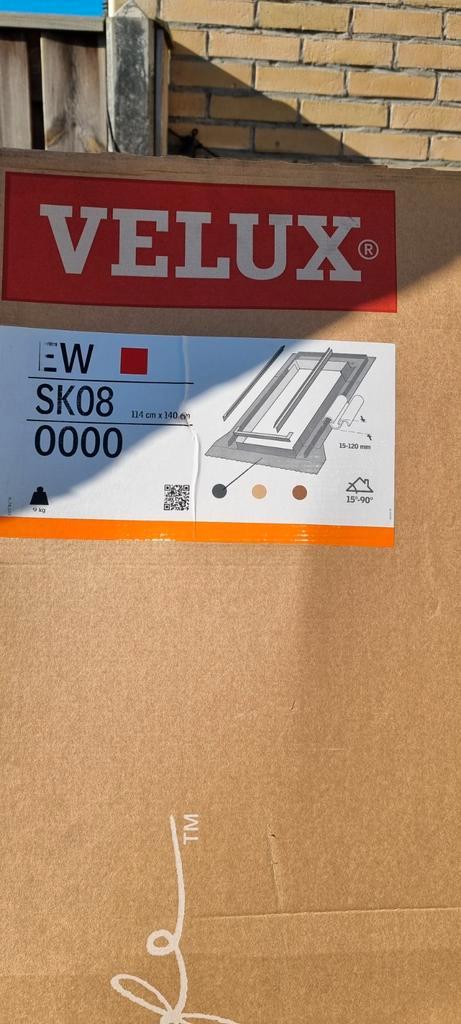 VELUX renovatie gootstukken EW SK 08-OOOO (114 cm x 140 cm), Doe-het-zelf en Verbouw, Glas en Ramen, Nieuw, Dakraam, 120 tot 160 cm