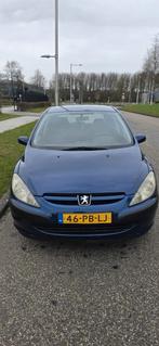 Peugeot 307 1.6 16V 5DR 2004 Blauw, Auto's, Peugeot, Voorwielaandrijving, Stof, Zwart, 4 cilinders